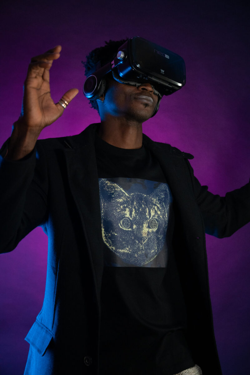 Camiseta Bitcoin Cat, colección Metaverse